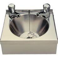 wash hand sink incl taps & waste for
