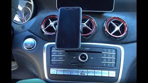 Mercedes Benz Oem Mounts Com Phone Mount Install C Class Cla Gla Youtube
