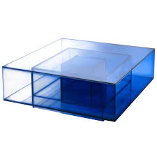 Sign up for style & decor emails and save on your next order. Blue Glass Clear Transition Color Coffee Table By Studio Buzao Customizable For Sale At 1stdibs