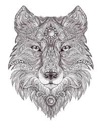 Dieren mandala dieren kleurplaten voor volwassenen. Mandala Zum Ausmalen Wolfe Novocom Top