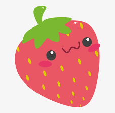 Strawberry shortcake cartoon diy and crafts strawberry clip art coloring pages art cute drawings strawberry shortcake party crafts. Strawberry Clipart Kawaii Cute Strawberry Png Png Image Transparent Png Free Download On Seekpng