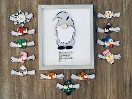 Download Digital File Interchangeable Gnome Svg File 12 Different Shapes Seasonal Gnome Glowforge Laser Gnomes Gnomes Diy Diy Kits