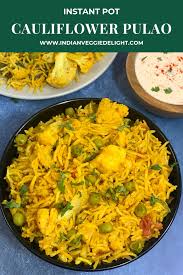 Cauliflower Pulao Gobi Pulao Recipe Pulao Recipe Recipes Pulao