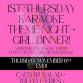 1st Thursday Girl Dinner + Karaoke Theme Night: EMO! event image