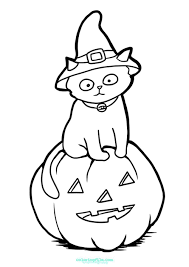 Children tend to be scared with this celebration but happy as well because they… Halloween Cat With Sitting On Pumpkin Coloring Pages Halloween Coloring Pages Pumpkin Coloring Pages Halloween Coloring