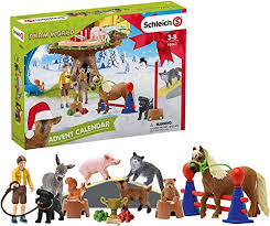 Shop dogs, cats, rabbits, cows, pigs and accessories at australia's best deals. Schleich 98063 Adventskalender 2020 Farm World Spielpferd De