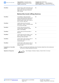 The most secure digital platform to get legally binding. Rigging Equipment Inspection Checklist For Better Rigging Safety