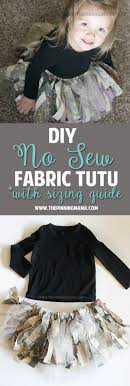 Diy No Sew Tutu For Little Girls The Pinning Mama