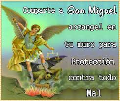 Sé nuestro amparo contra la perversidad y acechanzas del demonio. San Miguel Arcangel Oracion Para Proteccion
