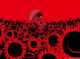 Clean, crisp images of all your favorite anime shows and movies. Red Sunflowers Anime Wallpapers Image Featuring General Desktop Background