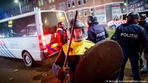This one is called curfew. Netherlands Another Night Of Riots Over Coronavirus Curfew News Dw 26 01 2021