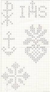 Infos zu den verschiedenen farbnummern und die legende für das stickmuster. Christlich Stickvorlagen Stickmustersuche Hobbyschneiderin 24