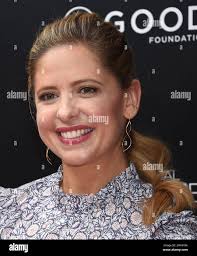 Sarah Michelle Gellar attends the GOOD+ Foundation's 1st Annual Halloween  Bash is a spooktacular family festival held at Sunset Gower Studios. All  funds raised will go to help Los Angeles families living