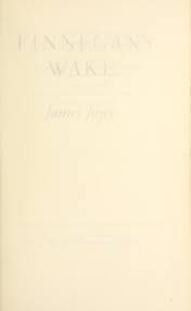 Finnegans wake