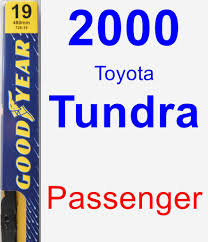 Passenger Wiper Blade For 2000 Toyota Tundra Premium Wiper Blades Passenger Mitsubishi Galant