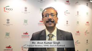 Seven other ias officers were also reshuffled with new responsibilities. Arun Kumar Singh At Momentum Jharkhand Roadshow Youtube