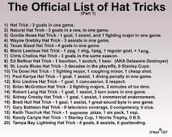 Hockey Please Trick List The Hat Addthe The May Refer To Hockey Hats Hockey Quotes Nhl Hockey