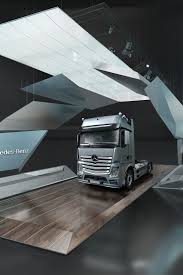 Mercedes Benz Trucks Stand Concept By Igor Iastrebov Via Behance Exhibition Stand Car Showroom Design Exhibition Stand Design