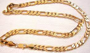 24kgb Cable Style Gold Chain