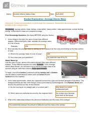 The mass of the atom for any element is usually concentrated at its centre in its protons and neutrons. Average Atomic Mass Lab 2 Docx Student Exploration Average Atomic Mass Vocabulary Average Atomic Mass Isotope Mass Defect Mass Number Mass Course Hero