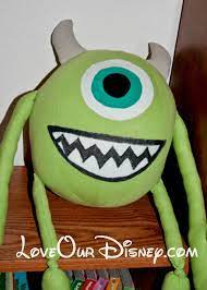 Diy Stuffed Monsters Inc Mike With Free Pattern Monsters Inc Soft Toy Patterns Mike From Monsters Inc