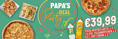 10'' cheese pizza, two 8'' subs, two fries & two . Leckere Pizza Snacks Und Mehr Papa John S Pizza