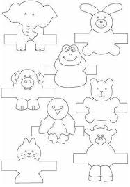 Marionetas De Dedo Para Imprimir Y Colorear Finger Puppet Patterns Puppet Patterns Coloring Pages
