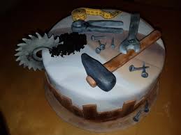 Die Handwerkertorte Tinas Kuchenzauber Rezept Modellierschokolade Schokoladenfondant Backen