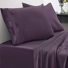 Check spelling or type a new query. Amazon Com Sweet Home Collection 1800 Thread Count Soft Egyptian Quality Brushed Microfiber Luxury Bedding Set With Flat Fitted Sheet 2 Pillow Cases Queen Purple Home Kitchen