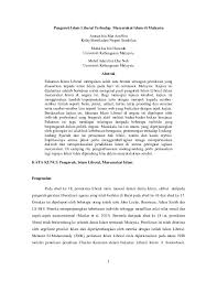 This article aims to discuss the approaches of the islamic studies in malaysia, especially at higher learning institutes in dealing with the threats of. Doc Pengaruh Islam Liberal Terhadap Masyarakat Islam Di Malaysia Amran Mat Arriffen Academia Edu