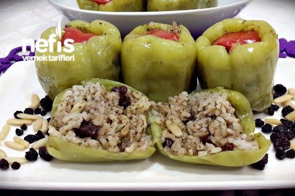 Olive Oil Stuffed Peppers
