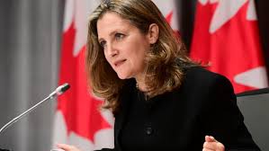 It hadn't been worn for decades, not since her grandmother phyllis schwann donned it in the 1960s for one of. Keep Calm And Borrow On Chrystia Freeland And The New Logic Of Deficits In A Pandemic Cbc News