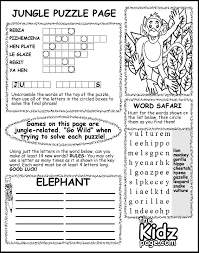 Jungle Puzzle Activity Sheet Free Coloring Pages For Kids Printable Colour Activity Sheets For Kids Printable Activities For Kids Free Printable Activities