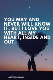 31 Inspiring Secret Love Quotes Sayings From The Heart