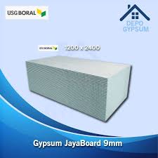 Papan gypsum gipsum aplus partisi plafon 9mm x 1200 x 2400: Papan Gypsum Jayaboard 12mm 1200x2400 Terbaru Juli 2021 Harga Murah Kualitas Terjamin Blibli