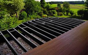 elevations steel deck framing substructure supplies trex