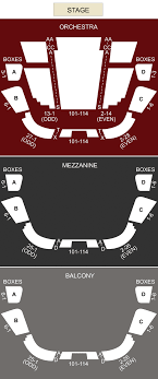 Ferguson Hall Tampa Fl Seating Chart Stage Theatre