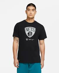 Brooklyn nets tees are at the official online store of the nba. Brooklyn Nets Logo Men S Nike Dri Fit Nba T Shirt Nike Lu