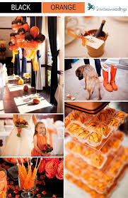 Classic Black Wedding Color Ideas And Wedding Invitations 2014 Orange Wedding Wedding Colors Black Wedding