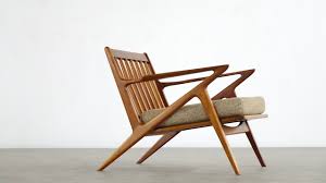Danish lounge chair, good condition, lounge chair, poul thorsbjerg jensen, sculpted z chair, seating, selig creator: Danish Modern Selig Z Lounge Chair Poul Jensen