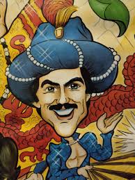 Le Grand David Cabot Street Cinema Magic Show Poster (17.5" x 26.5")