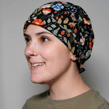 Rifle Paper Fabric Floral Womens Scrub Cap, Black Floral Scrub Hat,  Strawberry Fields Scrub Hat, Bonnet Head Designs