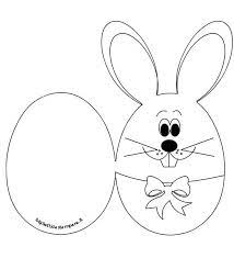 Vajicko Easter Cards Easter Templates Easter Coloring Pages