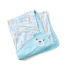 Here is a different take on the same theme in that the bears are done in a similar technique to the rest of the. Blue Bear Blanket