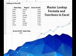 Master Lookup Formula And Functions In Excel Youtube Excel Master Function
