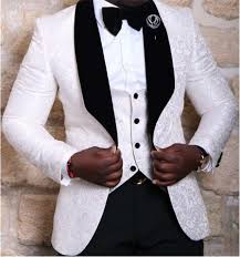 Don't just fit in, find your own perfect fit. Best Selling Custom Made Formal Groom Wear Red White Black Men Wedding Suits Prom Tuxedo Men Suits 3 Piece Jacket Pants Vest New Outfitters