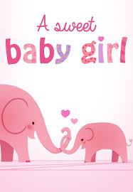 Let your baby shower guests write the new baby some wishes for the future. Free Printable Baby Girl Cards Novocom Top