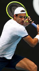 6′ 5″ height in meters: Matteo Berrettini Tie Break Tens Tennis