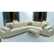 Choose from materials like soft chenille, glossy leather, and plush velvet to give rooms character and texture. Off White Modern Living Room Leather Sofa Set For Home Rs 49000 Set Id 10636942533