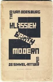 From Early De Stijl Theorist Theo Van Doesburg Doesburg De Stijl Book Design